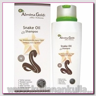 Almina Gold Hair Care Oil Shampoo Şampuan